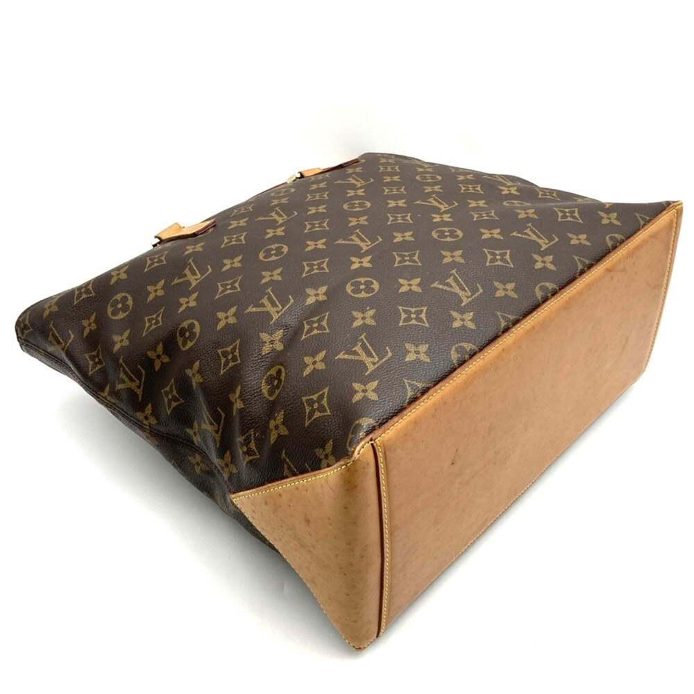 LOUIS VUITTON Brown Monogram Canvas Tote Bag - Picture 5 of 12